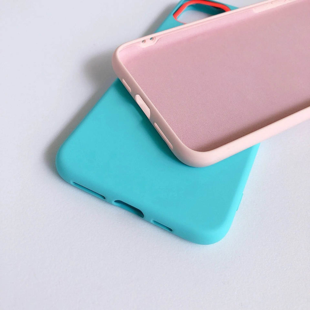 Plain Soft Silicone Mobile iphone phone case Unisex - EX-STOCK Canada