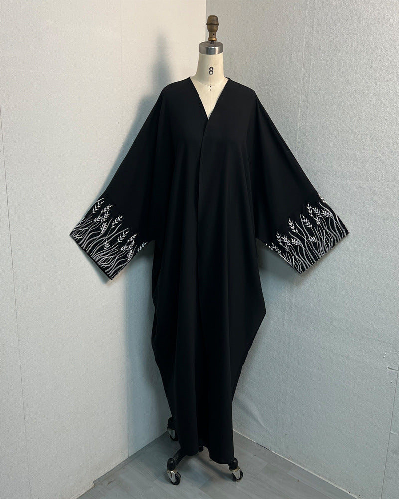 Bordado Árabe Ropa Exterior Abaya Túnica - EX-STOCK Canada