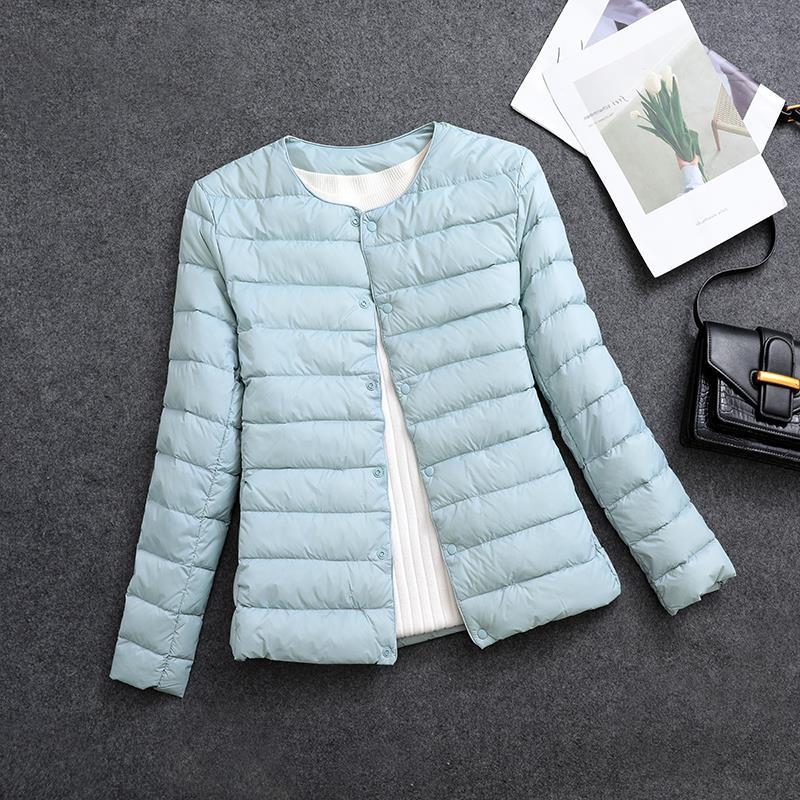 Chaqueta Térmica Ligera de Interior para Mujer con Cuello Redondo - EX-STOCK Canada