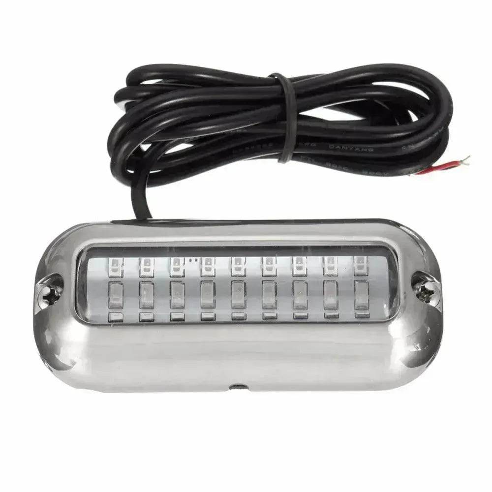 12V led 27 LED marine stainless steel lamp With extension Cable - EX-STOCK Canada