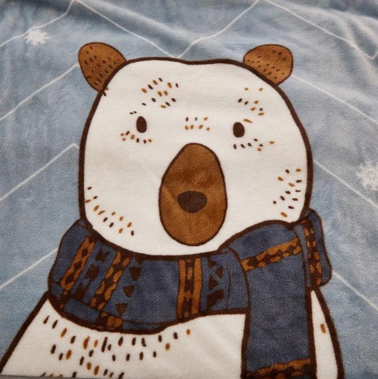 Air conditioning blanket flannel blanket EX-STOCK Canada