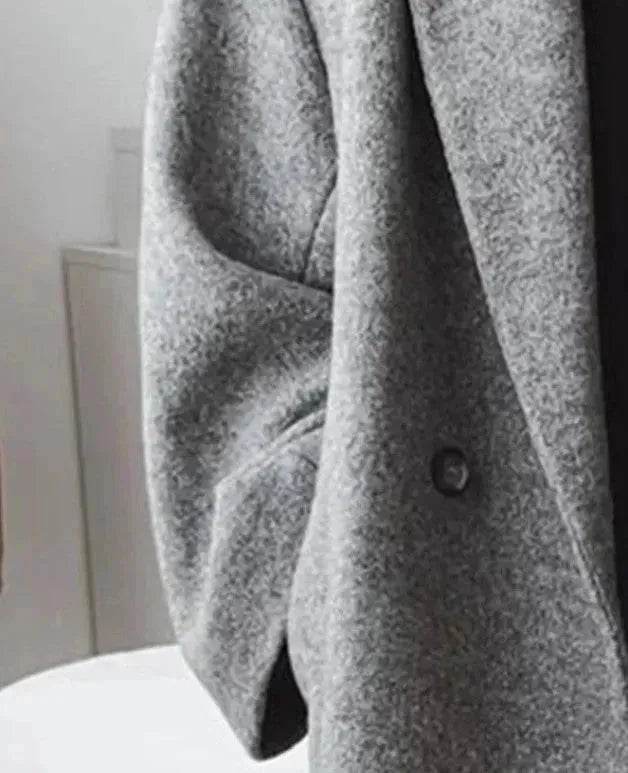 Buy Fall Winter long wool trench coat for women Cashmere trench coat - EX-STOCK Canada