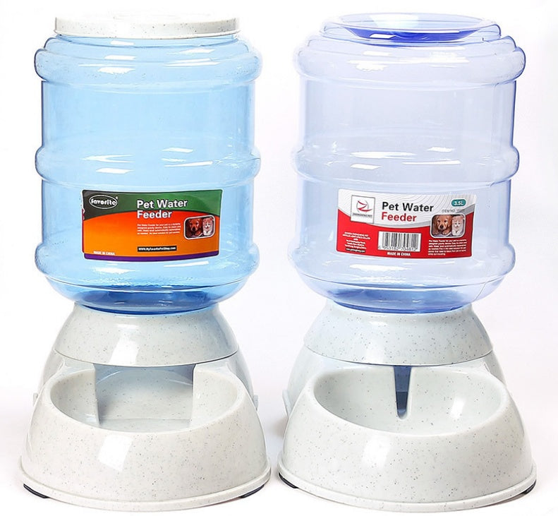Cats Dogs Automatic Pet Feeder Drinking Water Fountains Large Capacity Plastic Pets Dog Food Bowl Water Dispenser EX-STOCK Canada