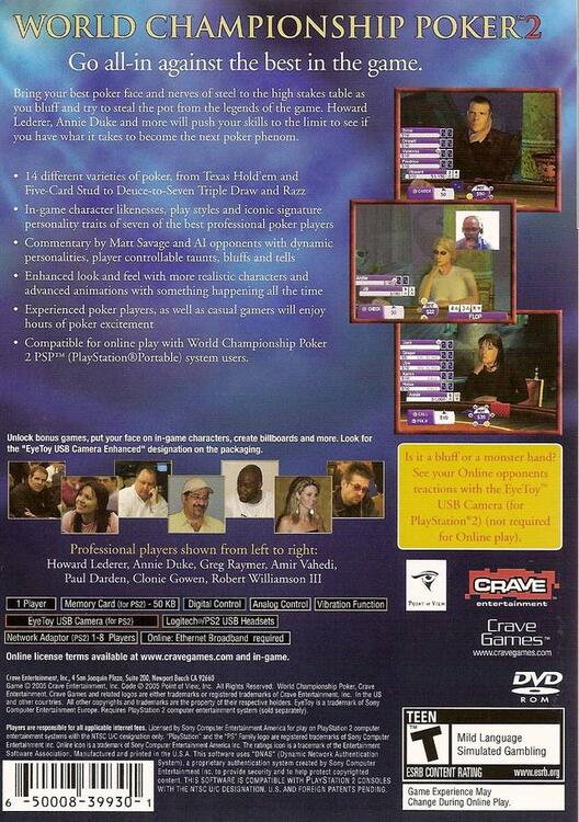 World Championship Poker 2: Featuring Howard Lederer