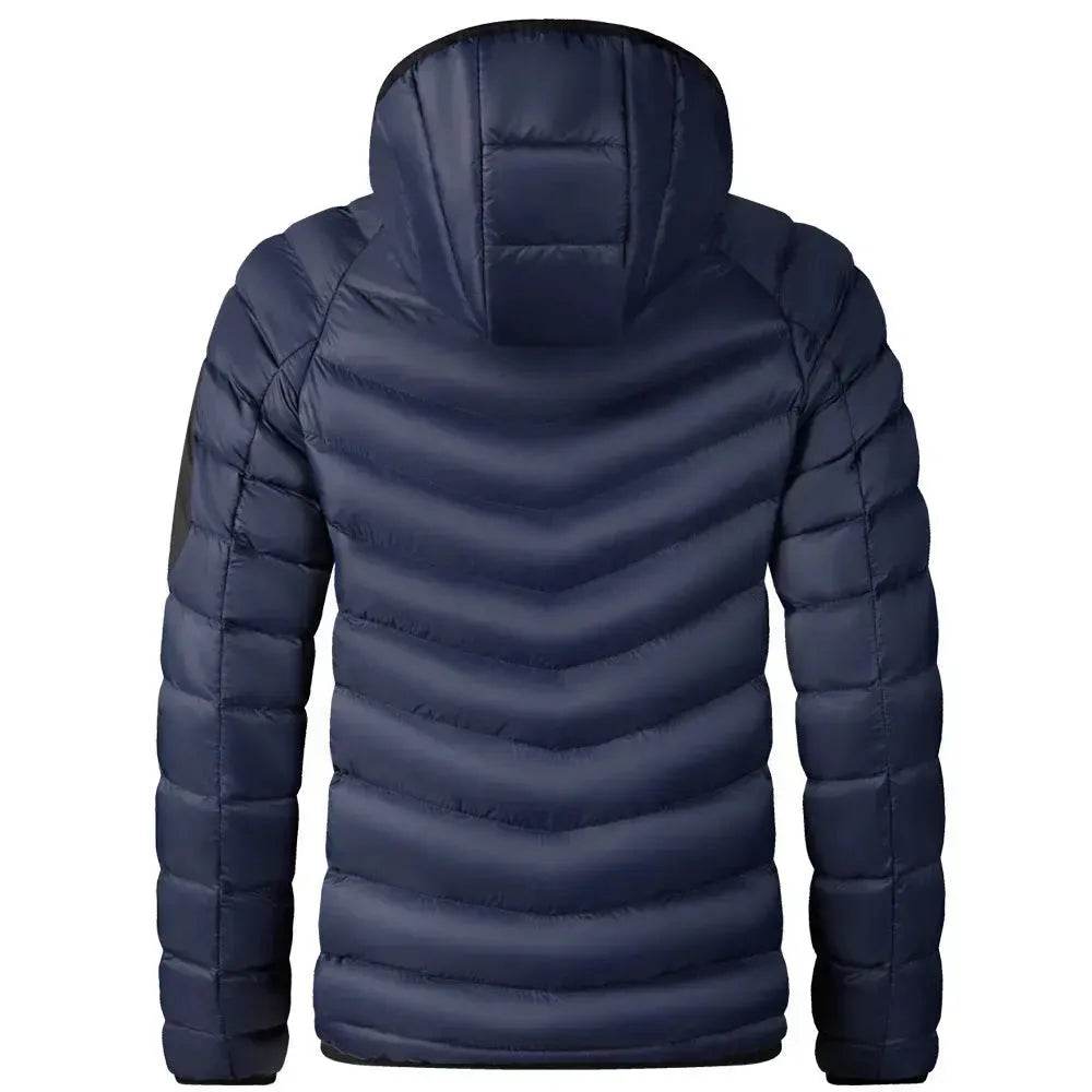 Winter Padded Thick Hooded Puffer Rain Jacket for men - EX-STOCK Canada