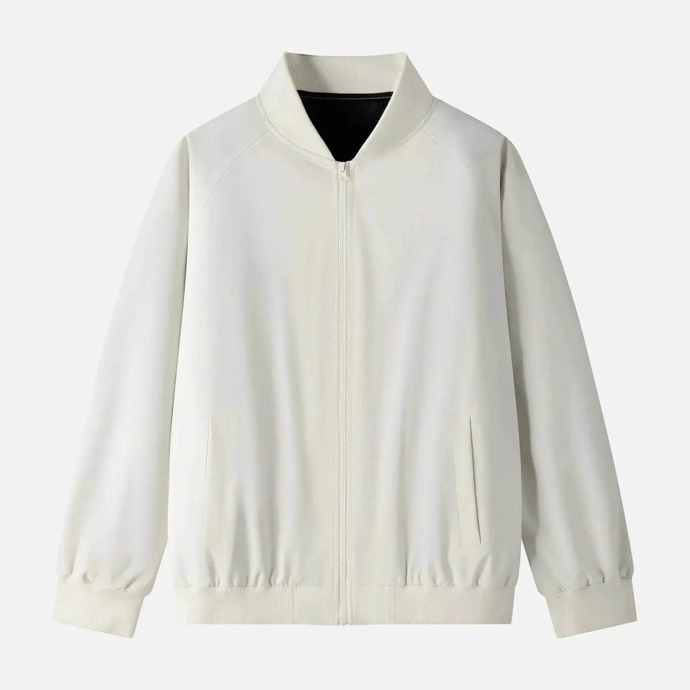 Autumn Casual All-matching Plain Baseball Uniform Cardigan Jacket Men - EX-STOCK Canada