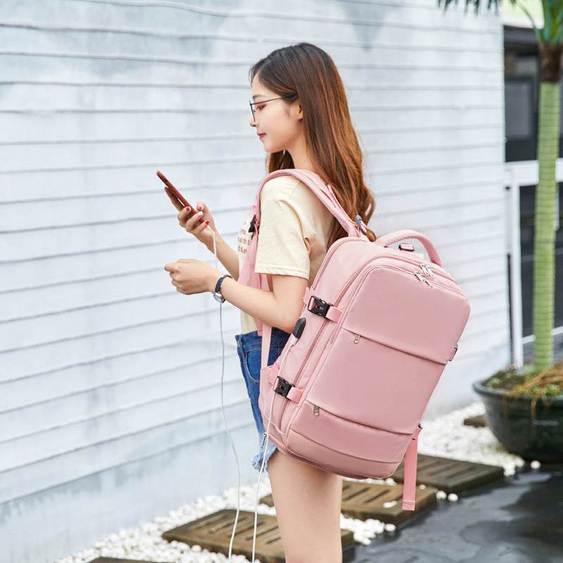 Large capacity leisure school Laptop Girls backpack - EX-STOCK Canada