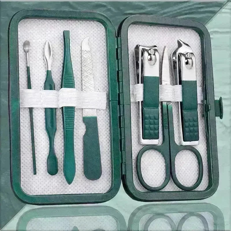 Pedicure Knife Nail Clippers Set Box Manicure Implement Nail Clippers Set - EX-STOCK CANADA