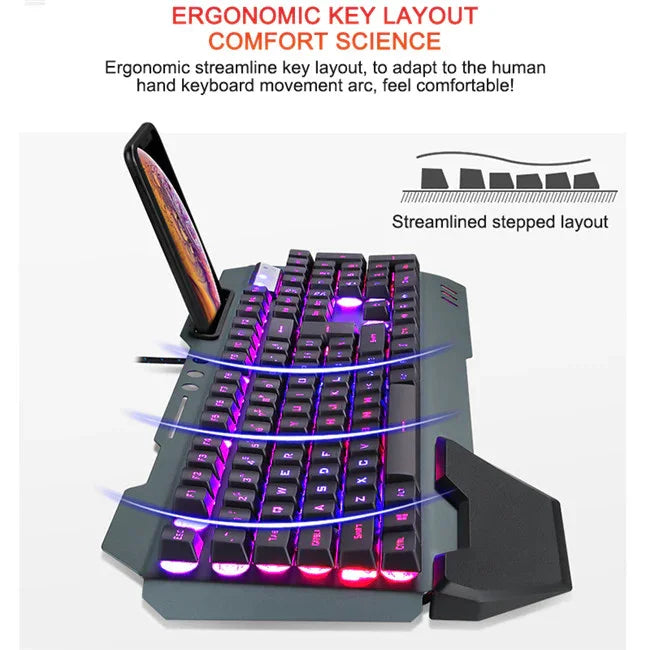 Gaming wired mechanical keyboard EX-STOCK Canada