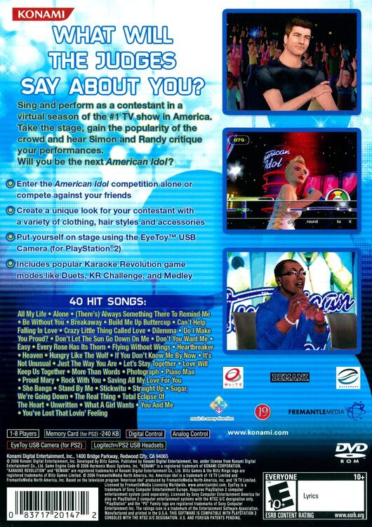 Karaoke Revolution Presents: American Idol (Microphone is Required but not includes)