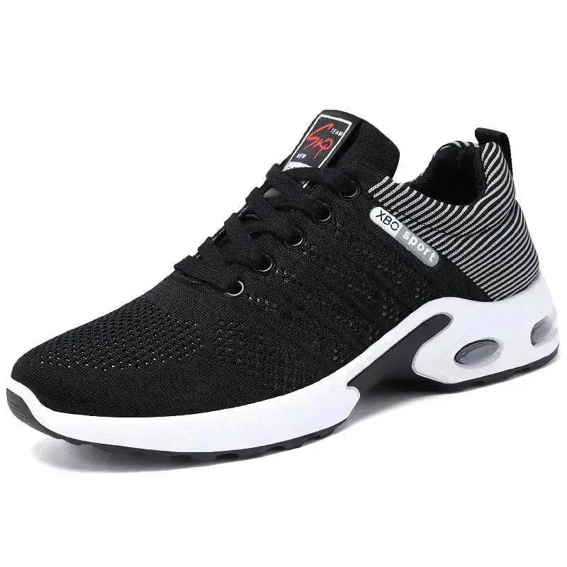 Casual Lightweight Running Shoes For Men Breathable Lace-up Sneakers - EX-STOCK Canada