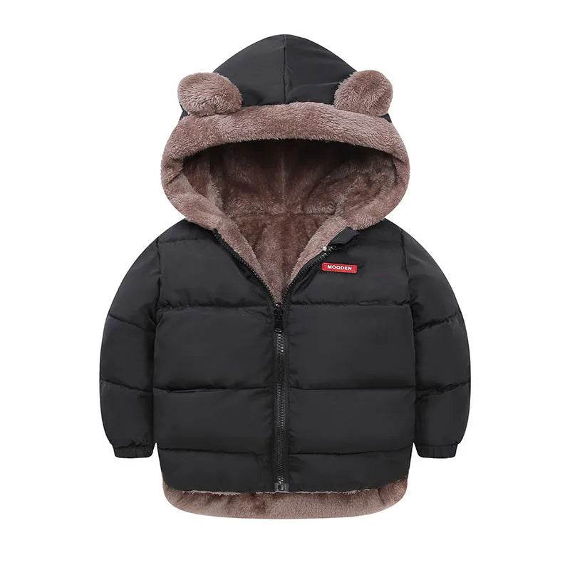 Children Boy's Cotton-padded Fleece Lined Puffer Winter Jacket for Kids - EX-STOCK Canada