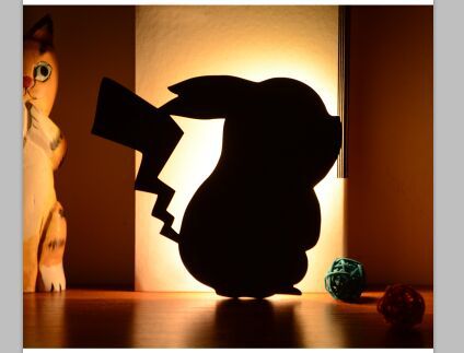 LED Animal Silhouette Night Light – Sound Sensor Wall Lamp for Kids Bedroom | 18 Designs
