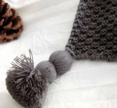 Nordic fringed knit ball blanket wool blanket office air conditioning lunch break blanket shawl blanket sofa leisure blanket blanket EX-STOCK Canada