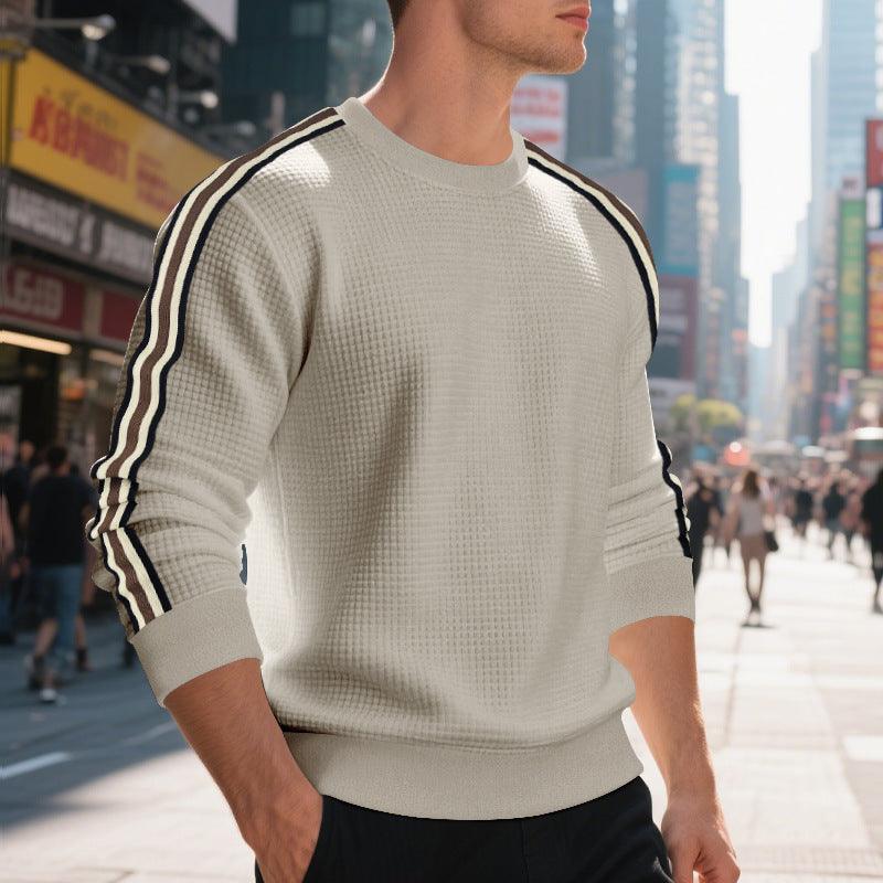 Pull décontracté pour homme à col rond ample et finEX-STOCK Canada