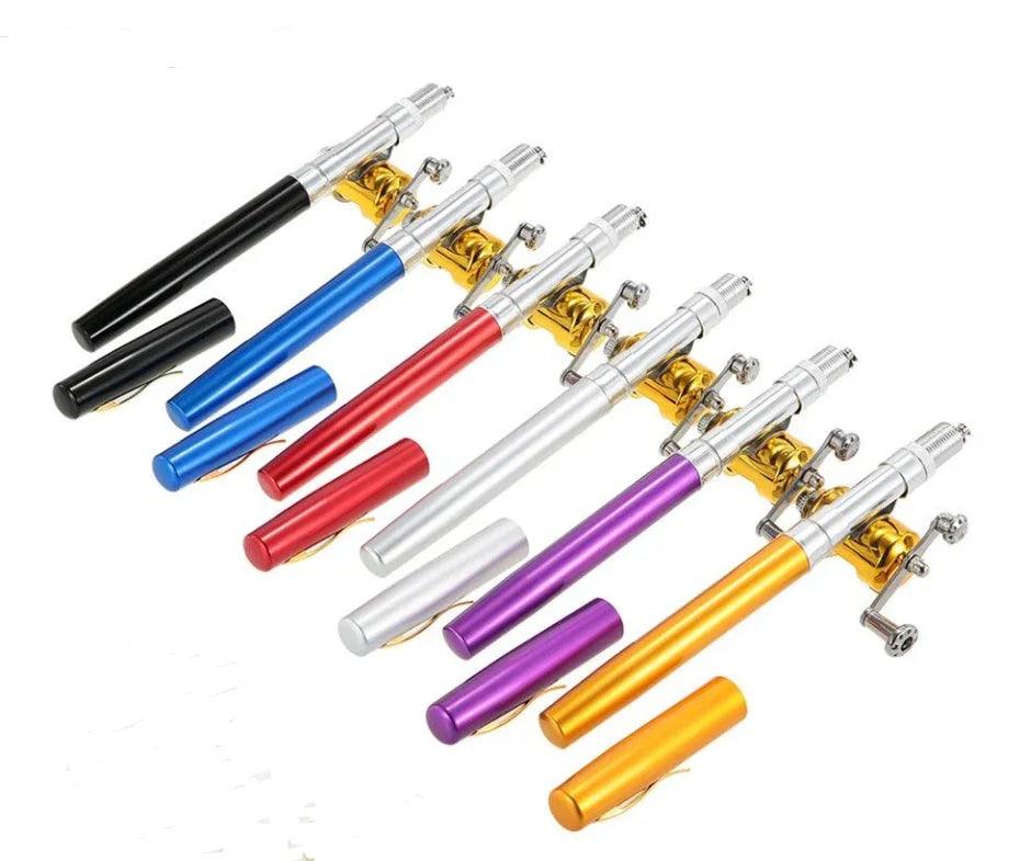1 meters foreign trade Mini fishing rod, cross border Amazon WISH portable pen fishing rod Fishing Rod A EX-STOCK Canada