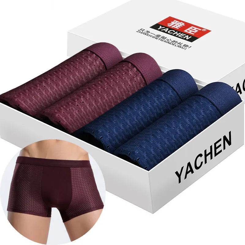 Yachen Silky mesh Breathable boxer briefs underwear men - EX-STOCK Canada