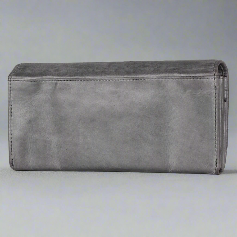 Cartera de cuero tipo clutch para mujer de METEX-STOCK Canada