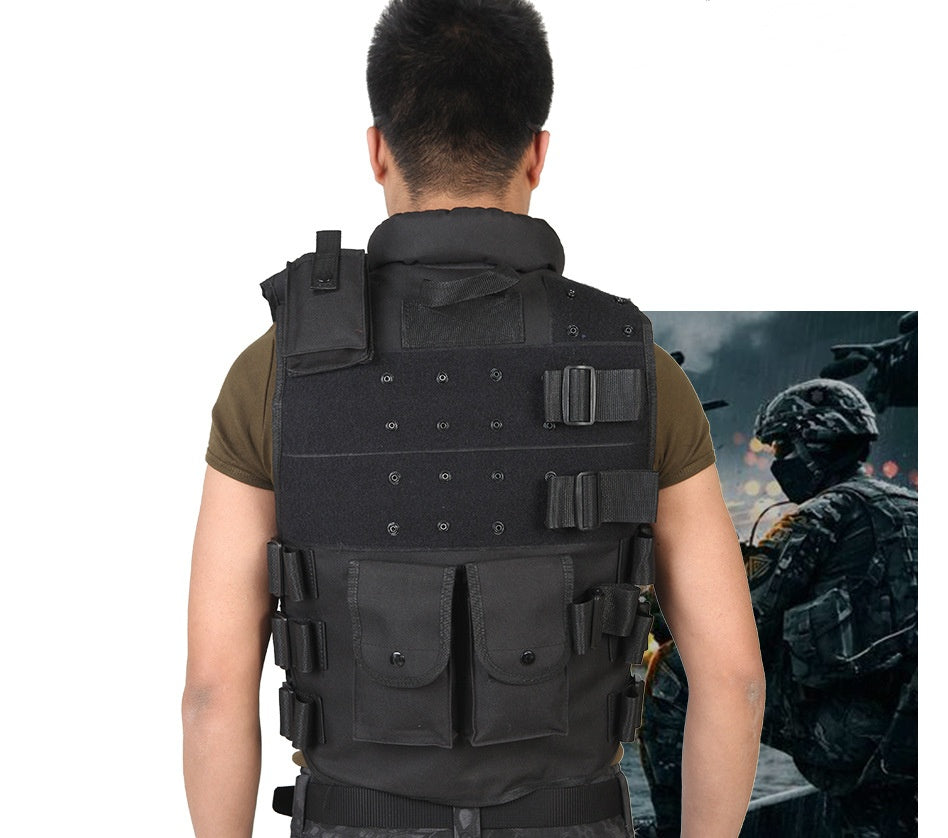 Tactical Vest Black Mens Military Hunting Vest EX-STOCK Canada