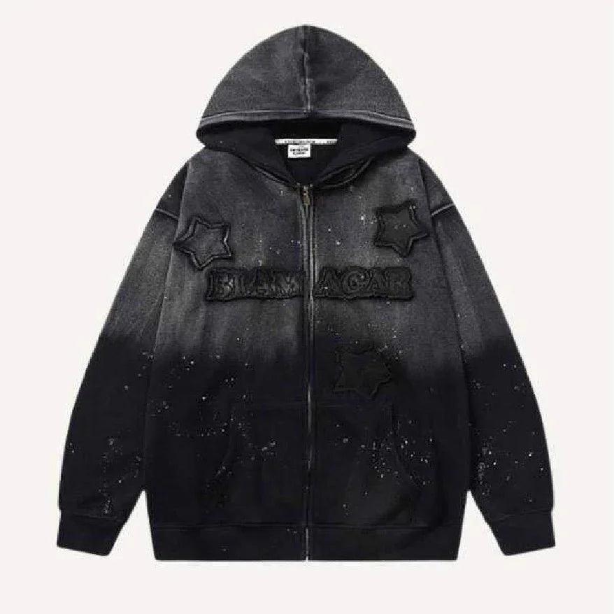 Men's Loose Casual Printed Hooded Sweatshirt EX-STOCK Canada
