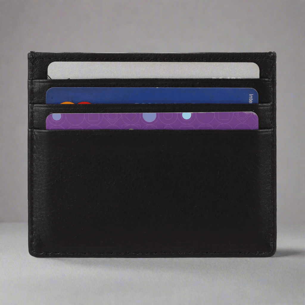 Porte-cartes en cuir MET RFIDEX-STOCK Canada