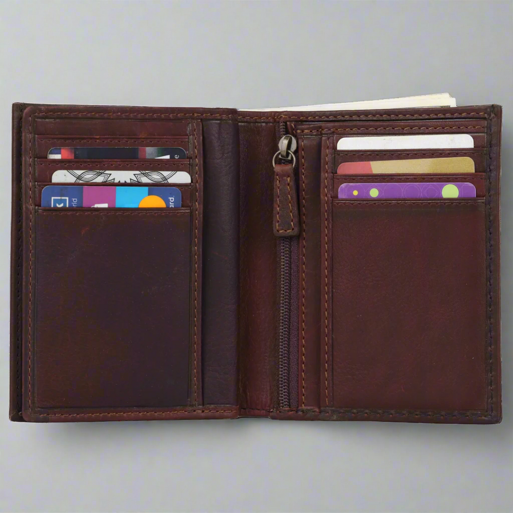 MET Men's Center Wing RFID Leather Wallet EX-STOCK Canada