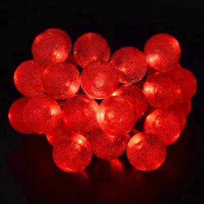 Crystal solar power of the led lamp string lights christmas lights solar garden outdoor decoration for christmas - EX-STOCK Canada