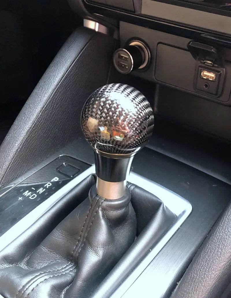 Mazda onxeira ATZ automatic transmission carbon fiber shift head CX5 shift head handball wave stick gear handle - EX-STOCK Canada