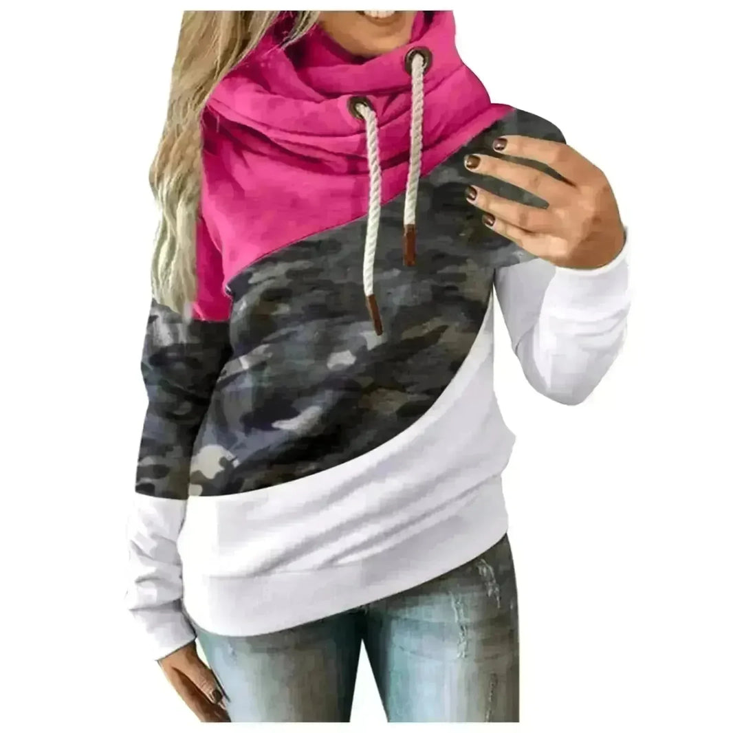 Casual Fashion Women Camouflage Winter hoodie Sweatshirt Pullover Top - EX-STOCK CANADA