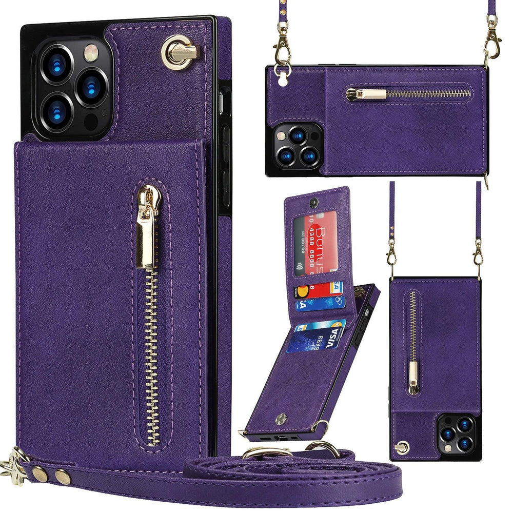 Phone Case Crossbody XR Zipper Mobile Phone Protective Cover EX-STOCK Canada