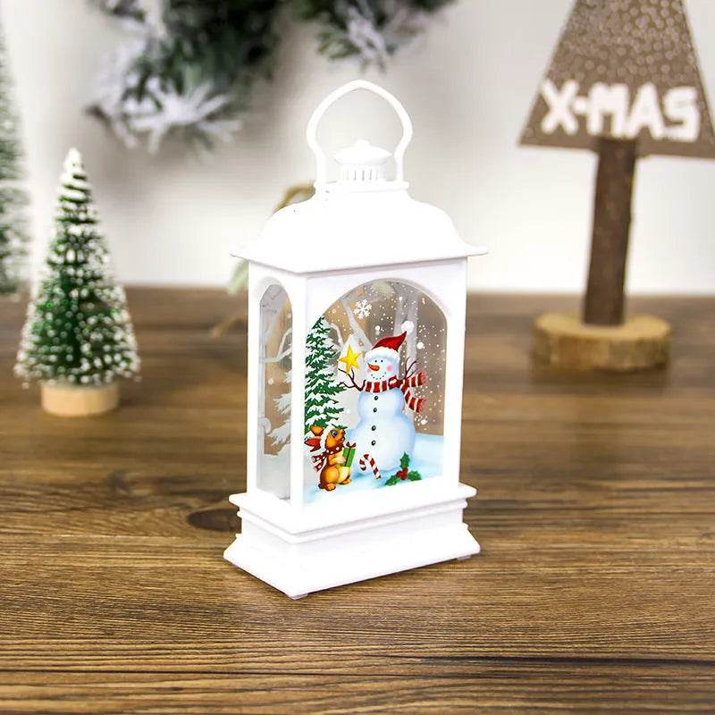 Christmas Decorations Portable Christmas Light Painted Transparent Ornaments - EX-STOCK Canada