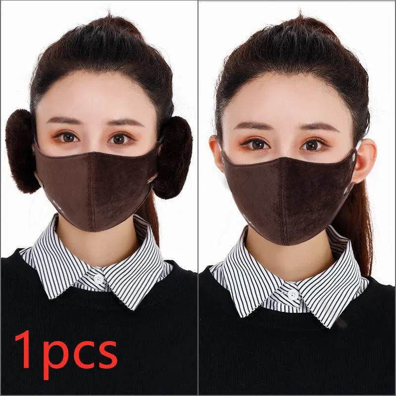 Winter detachable two-in-one warm mask earmuffs - EX-STOCK Canada
