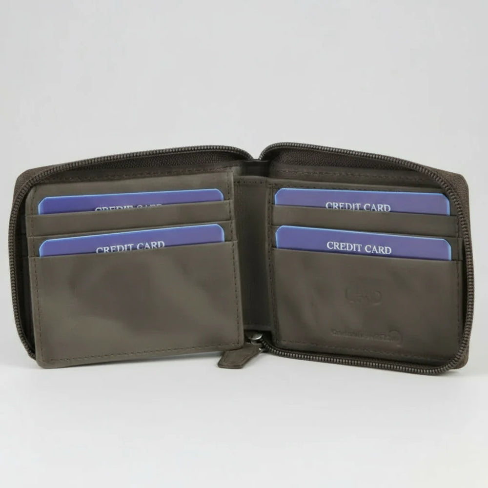 Zip Around Men’s Wallet EX-STOCK Canada