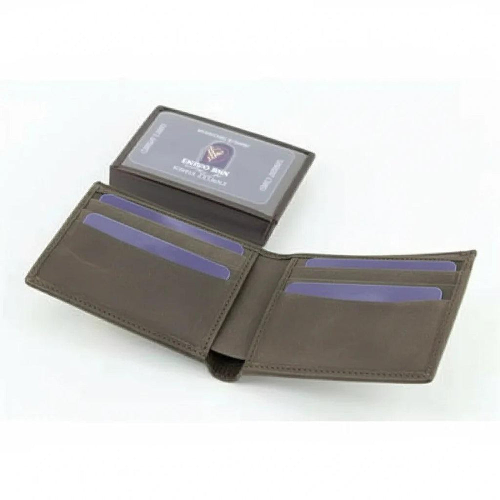 Men's RFID Bifold Left Side Flap Over Wallet EX-STOCK Canada