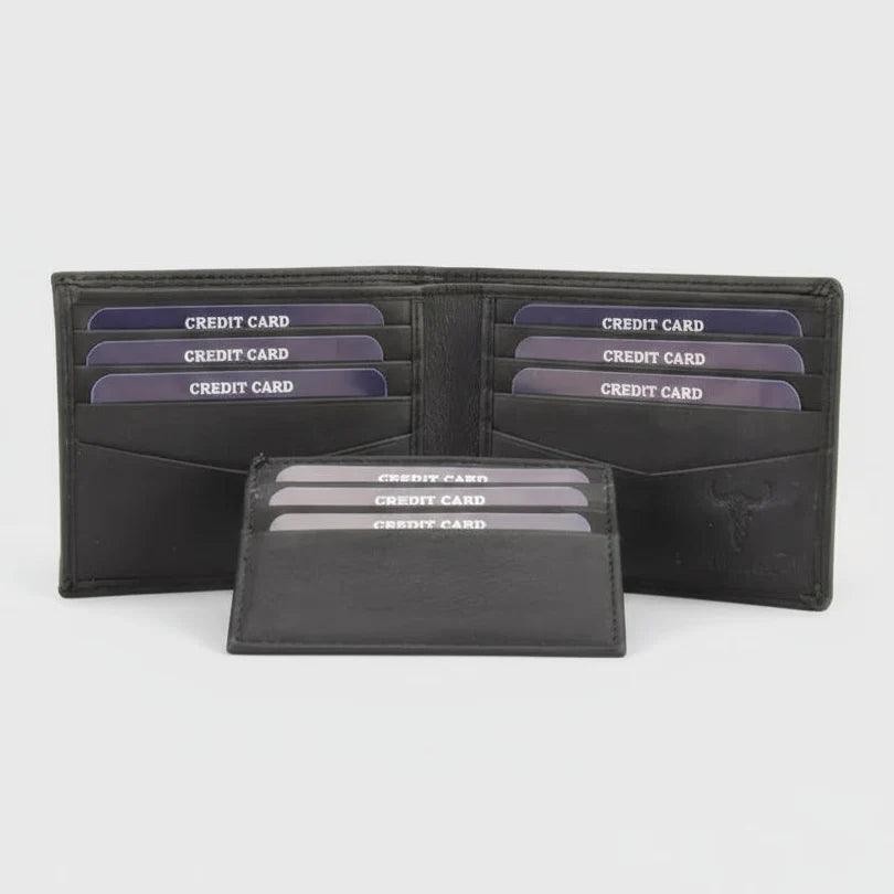 Men's RFID Bifold Wallet with Removable Card Sleeve EX-STOCK Canada