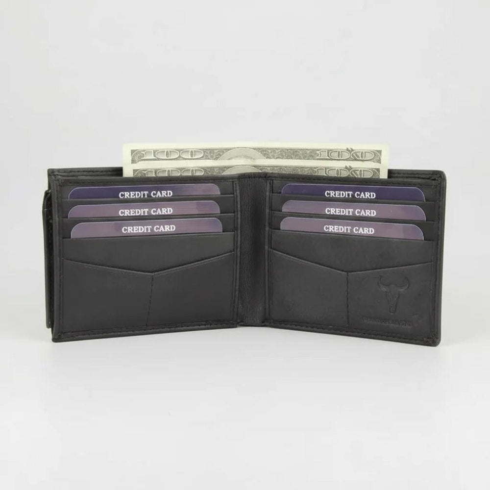 Men's RFID Bifold Wallet with Removable Card Sleeve EX-STOCK Canada