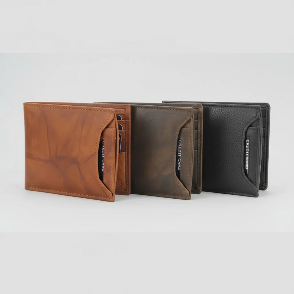 Cartera Bifold para Hombres con RFID y Funda de Tarjetas ExtraíbleEX-STOCK Canada