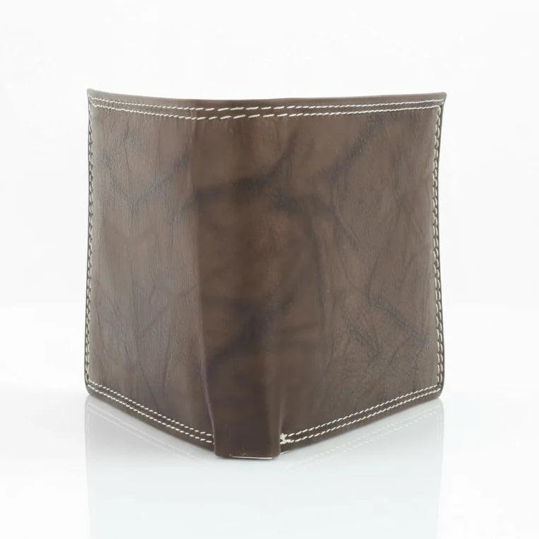 Men's Oil Pull Up Top Flap Bifold Wallet EX-STOCK Canada