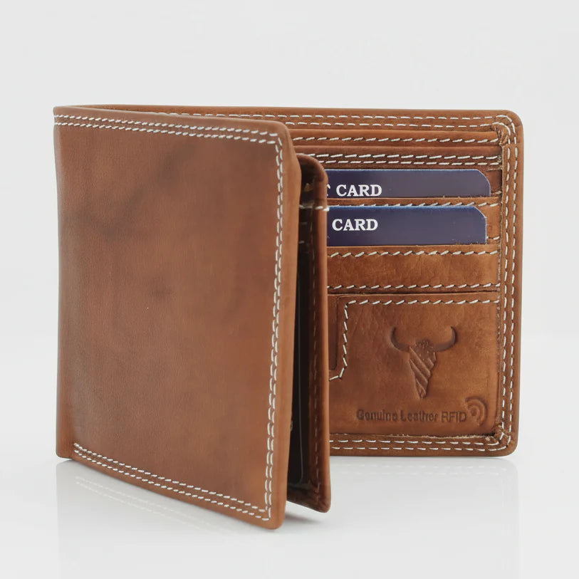 Cartera Bifold para Hombre con Solapa Superior y Sistema de Extracción de AceiteEX-STOCK Canada