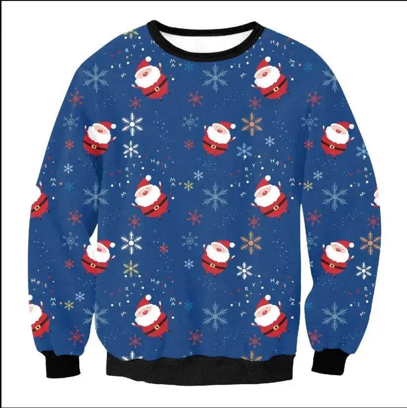 UGLY CHRISTMAS SWEATER Vacation Santa Elf Funny Womens Men Sweaters Tops Autumn Winter Clothing - EX-STOCK Canada