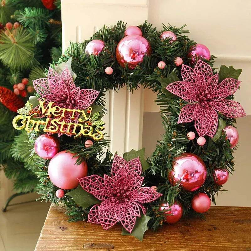 Christmas Decorations Christmas Wreath Home Decor For Home Garden Decorations Mall Door Decoration - EX-STOCK Canada