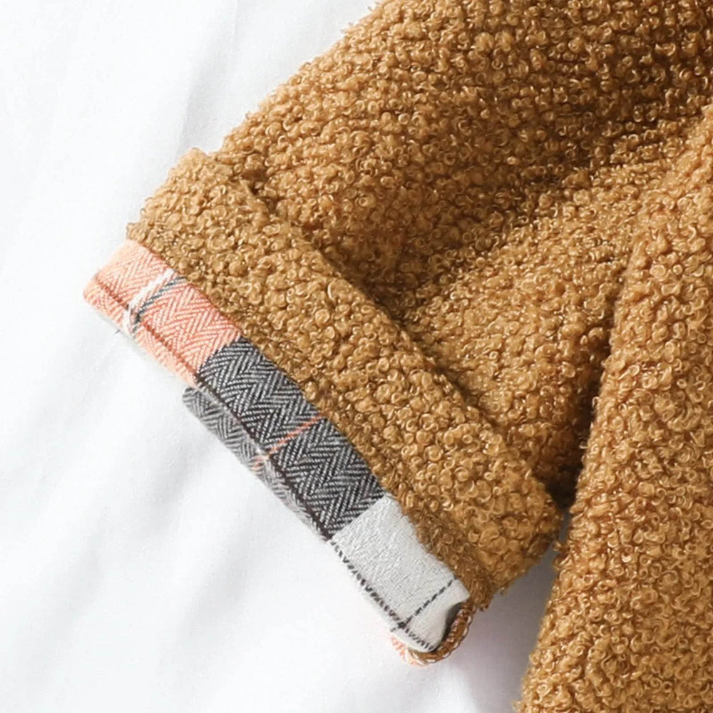 Autumn New Plush Plaid Reversible Coat - EX-STOCK Canada