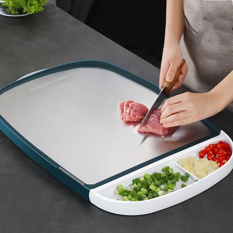 Multifunctional Stainless Steel Cutting Board Thickened Chopping Mildew Proof EX-STOCK Canada