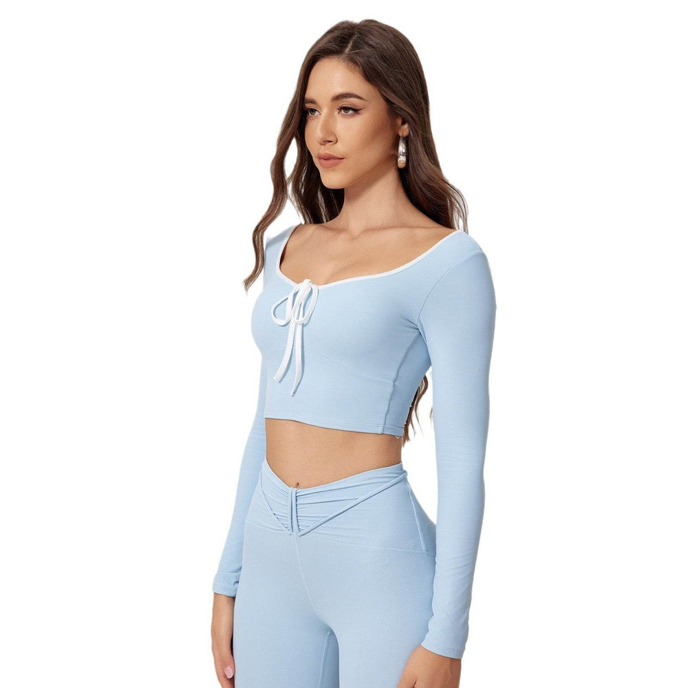 Quick-dry Training Running Sports Fitness Gym Crop Workout top for women - EX-STOCK Canada