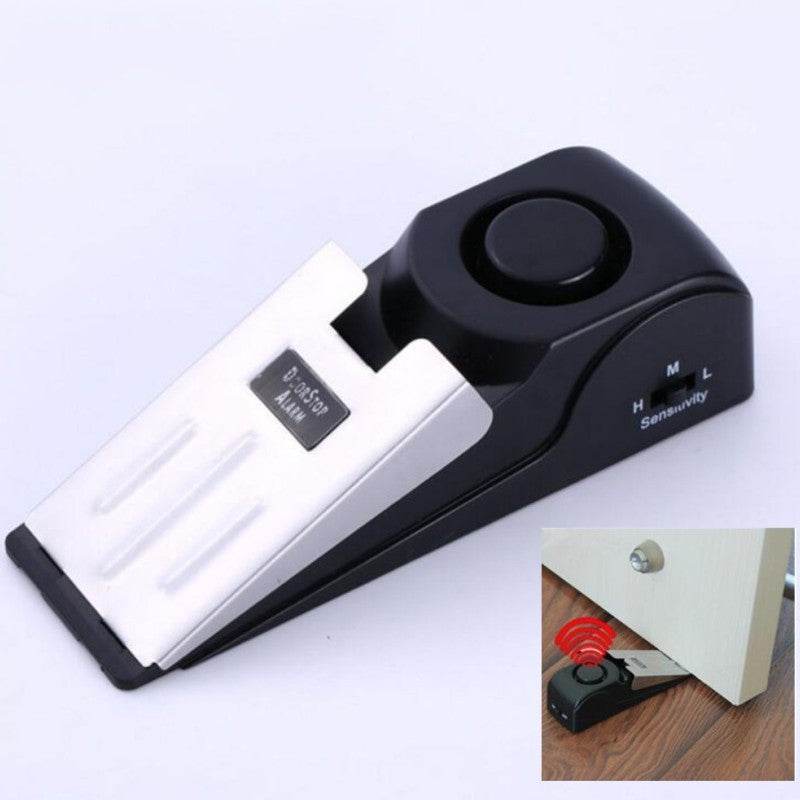 120db door stop alarm Security System Home Wedge Shaped Stopper Alert Security System Door Stop Alarm Block Blocking System - EX-STOCK Canada