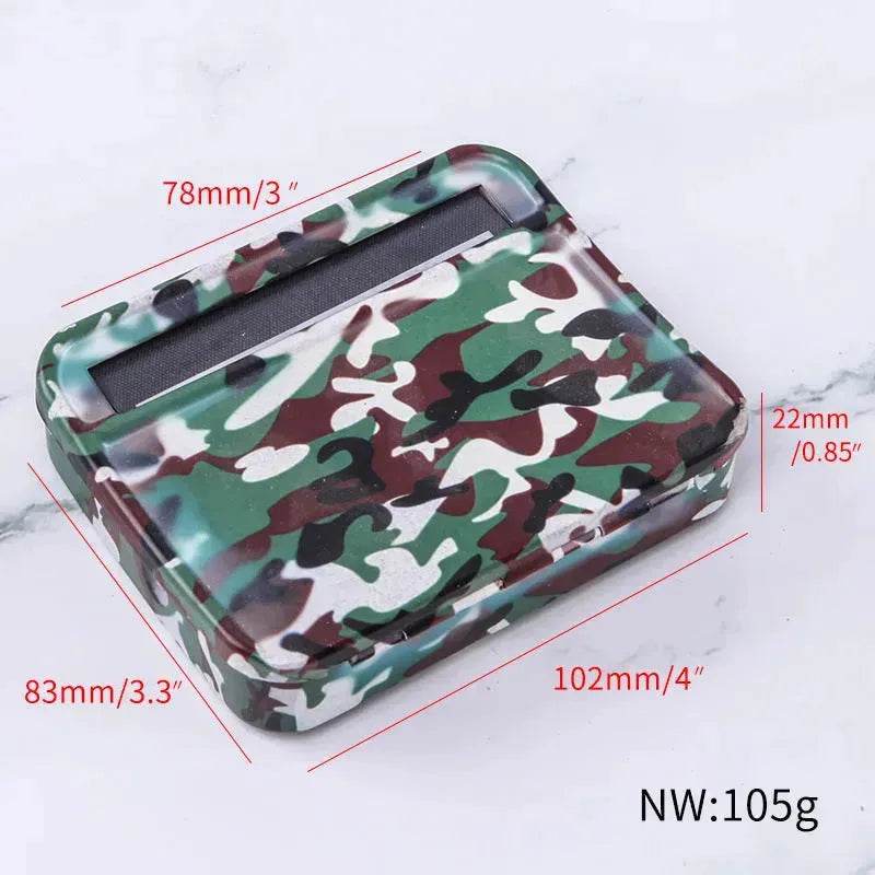 Camouflage Metal DIY Tobacco Cigarette Roller machine - EX-STOCK Canada