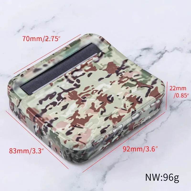 Camouflage Metal DIY Tobacco Cigarette Roller machine - EX-STOCK Canada