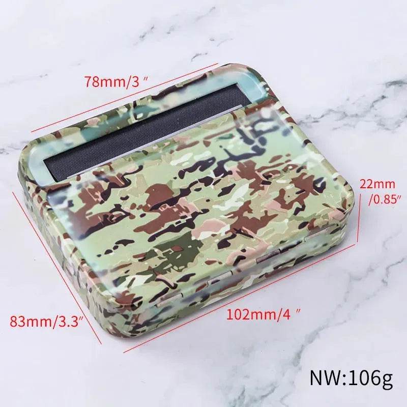 Camouflage Metal DIY Tobacco Cigarette Roller machine - EX-STOCK Canada
