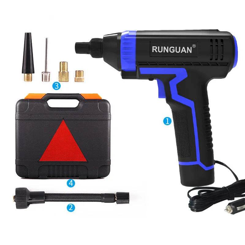 Wireless Charging Portable Multi-function Vehicle Household Electric Car Tire Handheld Air Pump - EX-STOCK Canada