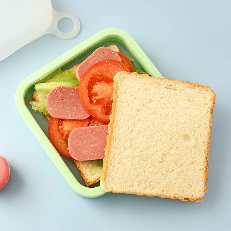 Portable Lightweight Silicone Kids Sandwich Container - EX-STOCK Canada